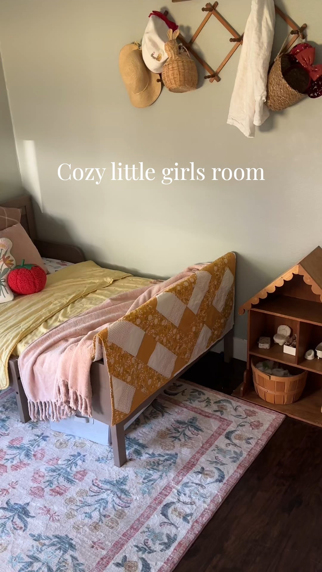 My daughter’s cozy little room ✨
Blending vintage charm with soft, functional pieces she loves, including a few subtle Disney touches 🐭💕 From the Disney toddler bedding to the tomato pillow and sweet wooden toys, everything is curated with comfort + play in mind.

Shop her room below 🛒
#LTKkids #LTKhome #ToddlerRoomDecor #VintageKidsRoom #DisneyInspired #CottagecoreKids #NeutralNursery #PlayroomGoals

#LTKKids #LTKHome #LTKSeasonal