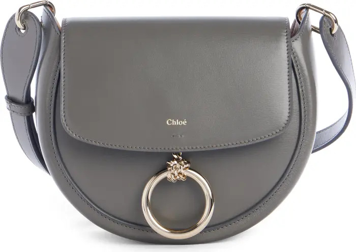 Small Arlene Leather Crossbody Saddle Bag | Nordstrom