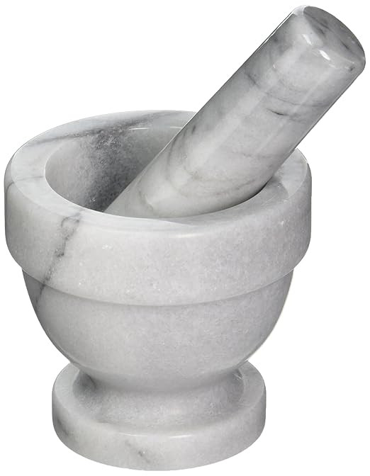 Fox Run Marble Mortar and Pestle, 3.5", White | Amazon (US)