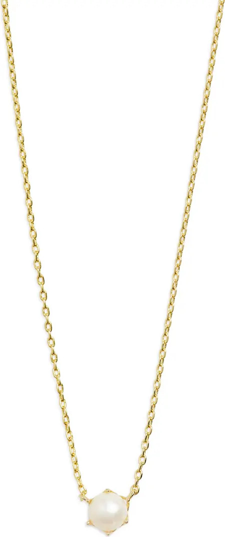 Kendra Scott Ashton Cultured Freshwater Pearl Pendant Necklace | Nordstrom | Nordstrom