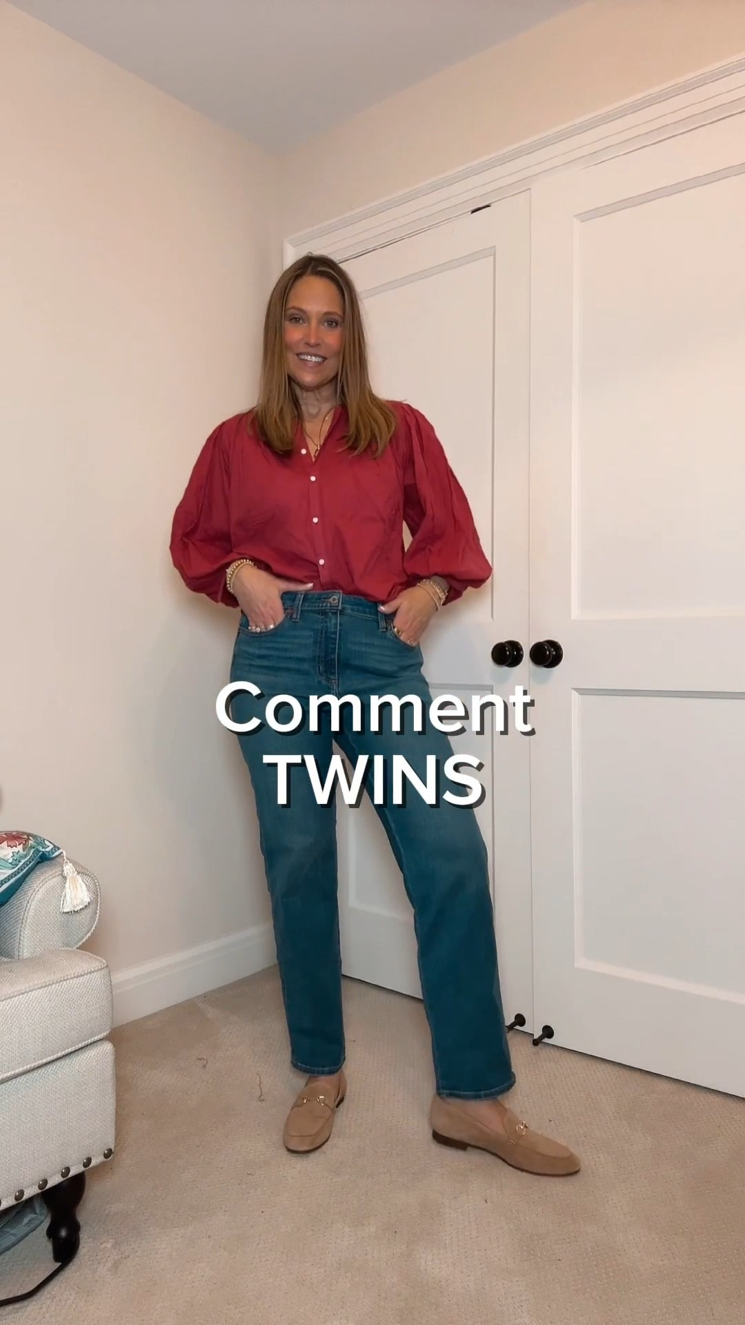 Skipping the $238 pair and grabbing these for $28 instead. I love them. Super comfortable, and I did size up to a 12. For reference, I’m normally a 10 or 30 in jeans.

#LTKMidsize #LTKOver40 #LTKSeasonal