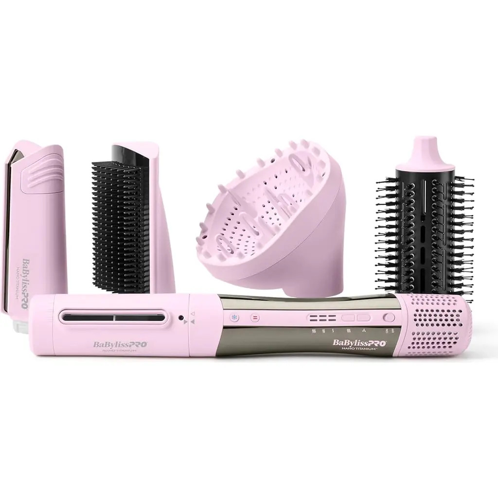 BaBylissPRO Nano Titanium Limited Edition Style/Switch Ionic Multi-Styler & Dryer in Pink at Nordstrom | Nordstrom