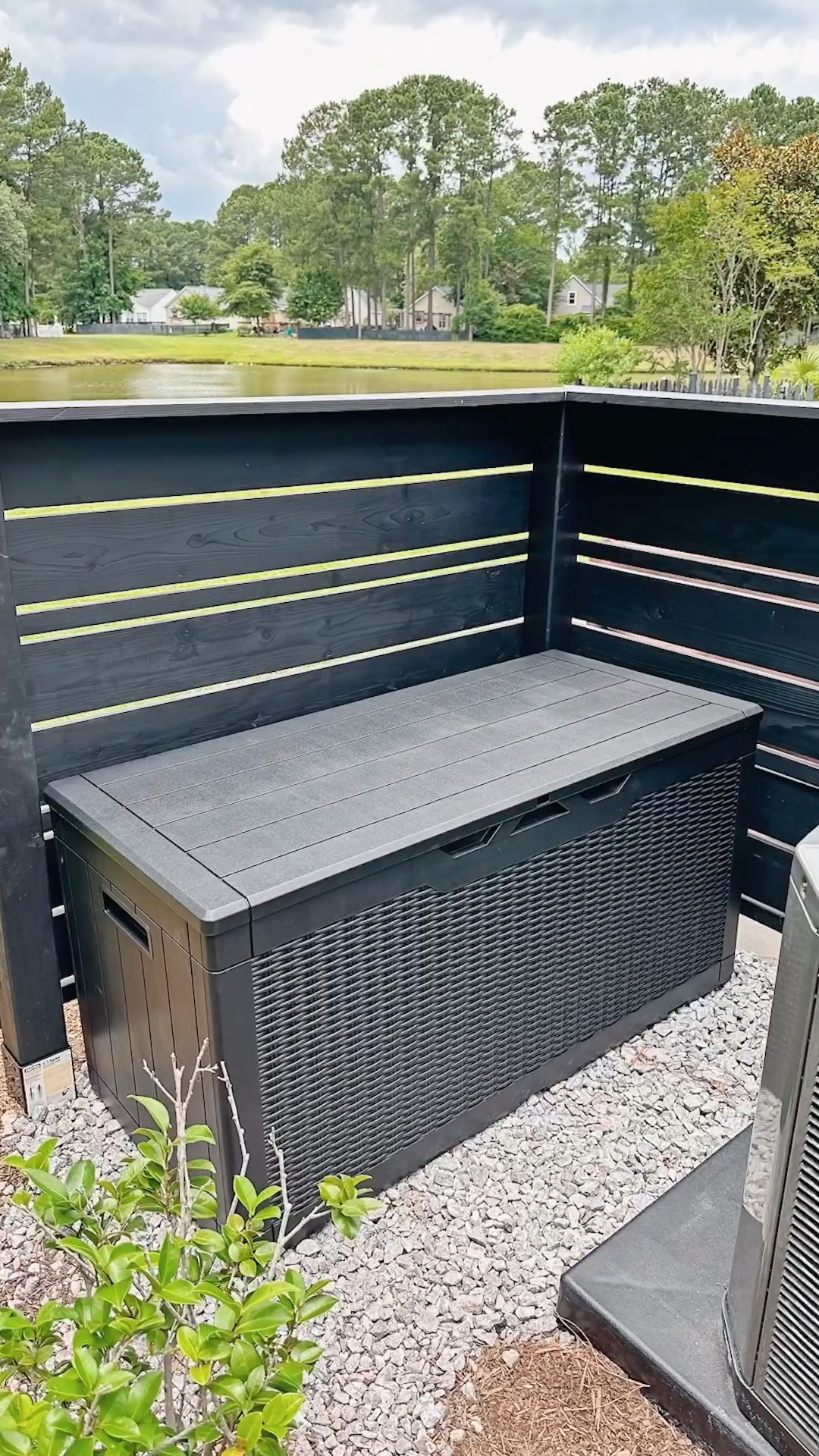Outdoor waterproof deck box, slow close outdoor storage box

#LTKVideo #LTKHome