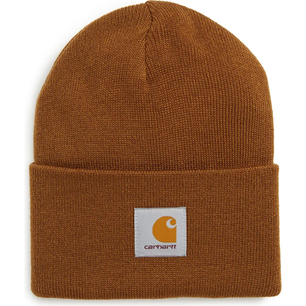 Carhartt Work In Progress Watch Beanie in Hamilton Brown at Nordstrom | Nordstrom