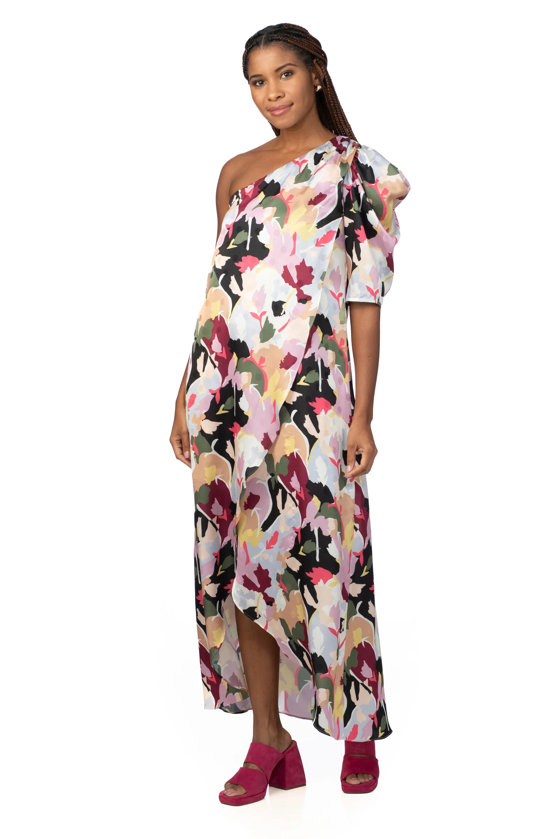 Lowery Maxi in Flowerpress by CROSBY by Mollie Burch | CROSBY by Mollie Burch