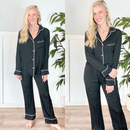 New satin pajama sets! I’m wearing a size small

#LTKHoliday #LTKstyletip #LTKunder50