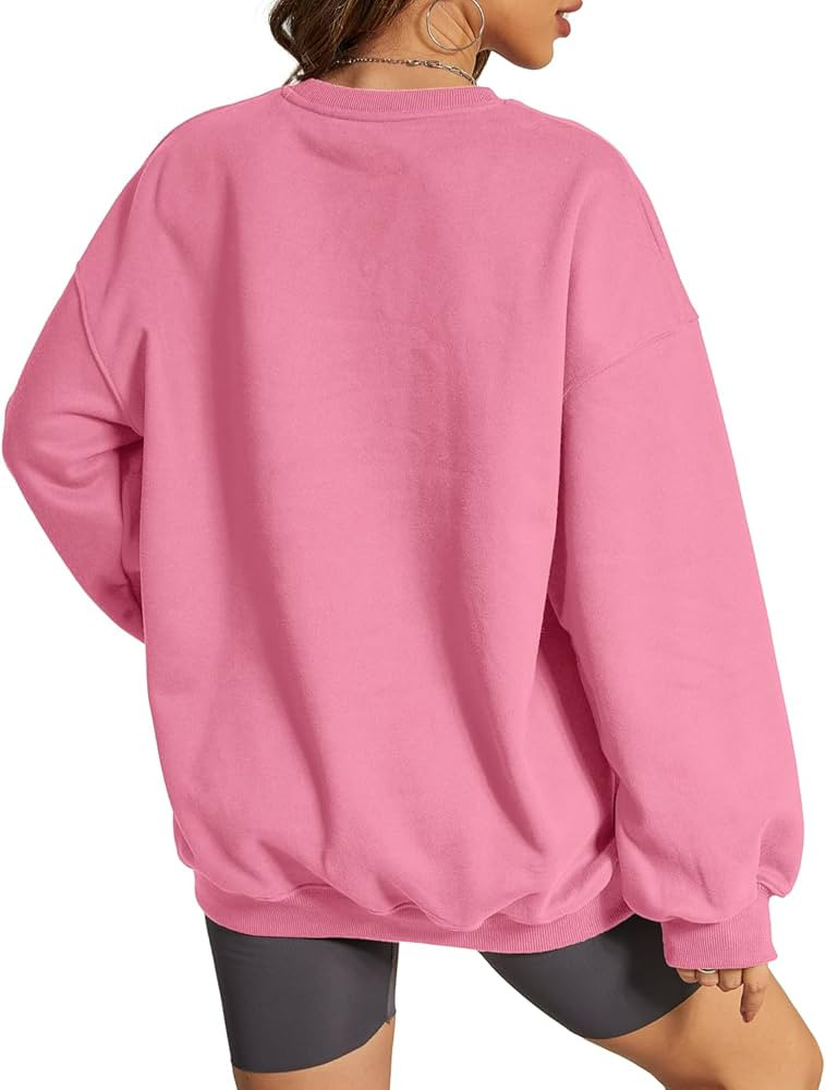 Cloud Oversized Sweatshirt For Women Crewneck Pullover 2024 Fall Fashion Clothes Crew Neck Hoodie... | Amazon (US)