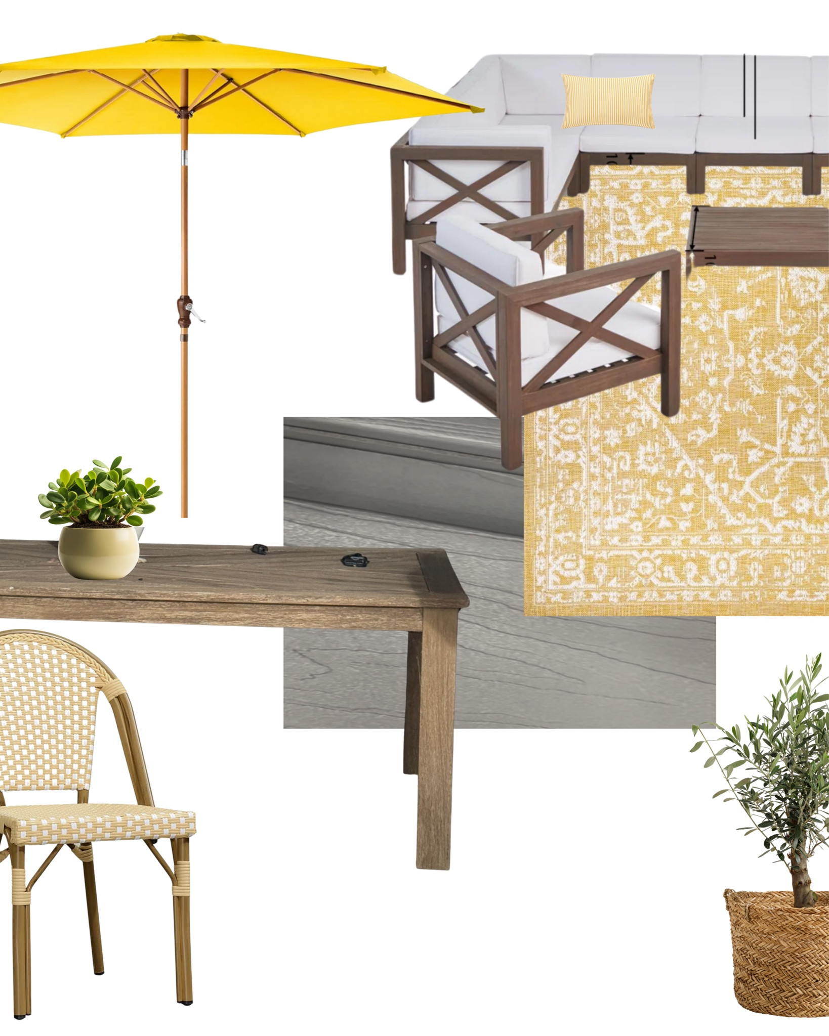 Dreaming up lazy afternoons on our Mediterranean deck 🌿☀️🍋

#LTKHome #LTKSaleAlert