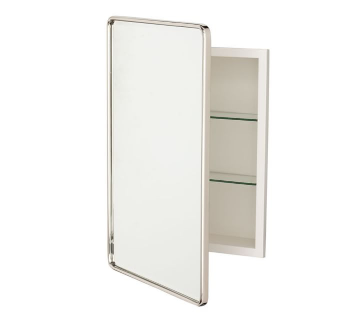Vintage Rounded Rectangular Recessed Medicine Cabinet | Pottery Barn | Pottery Barn (US)
