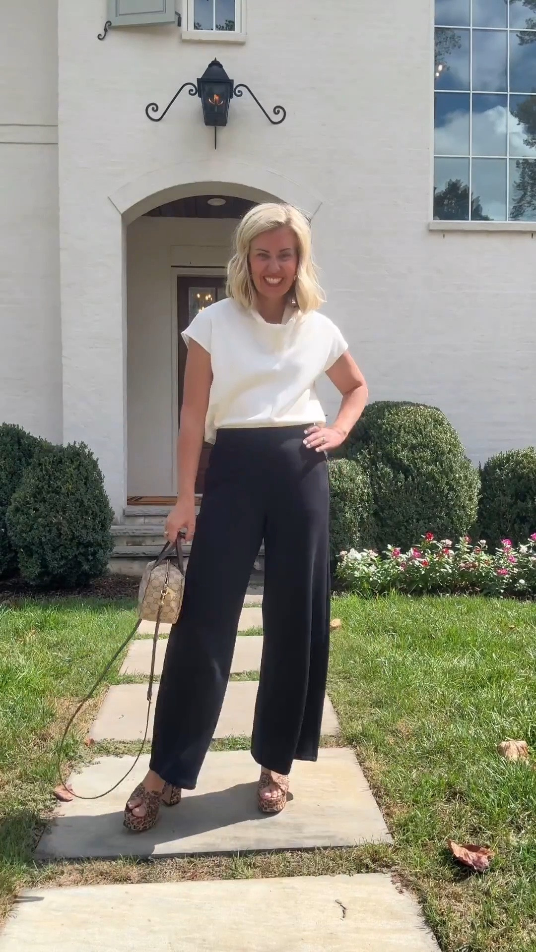 Spanx Air Essentials new arrivals are here & yall they are so good!! 
Sizing:
Draped Maxi Dress - xs
Draped Jumpsuit - small petite 
Draped Tee - xs
Draped Midi Skirt - small 
Crewneck Striped Top - xs 
Booty Boost Leggings - small 7/8
Air Essentials Tee - xs
Pleated Wide Leg Pants - small petite