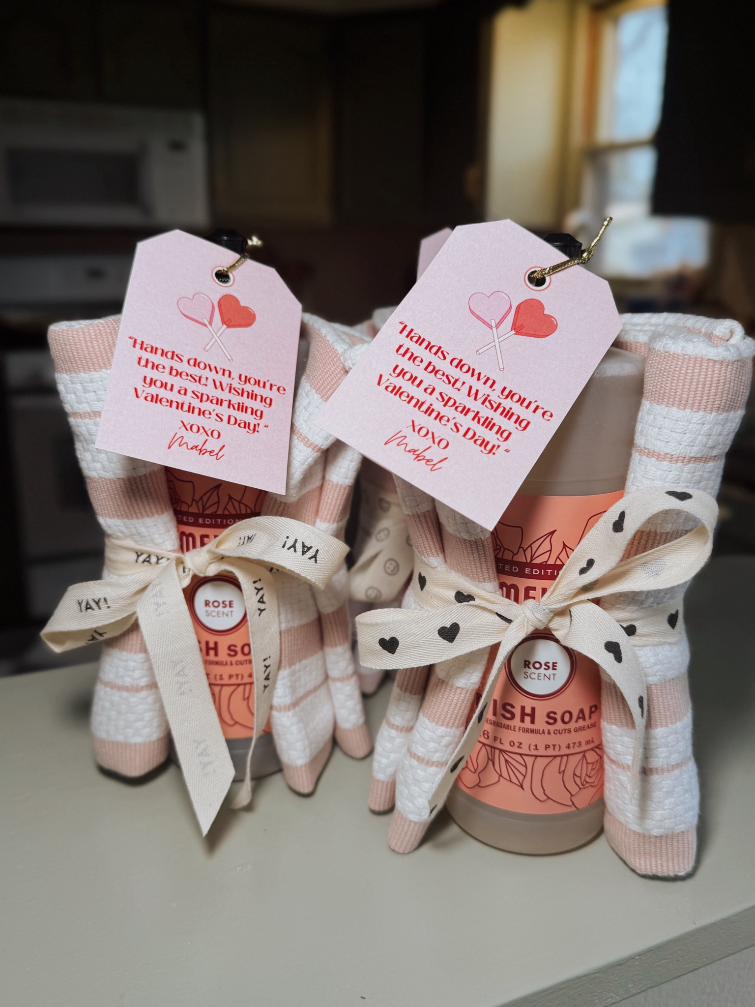 I wanted to give my kids teachers a little gift for Valentine's Day and over the year. I've already given them gift cards, favorite snacks, coffee, mugs, Stanley, cups, and candles. So I just wanted a little happy for Valentine's Day. I thought this was cute and practical, something they won't throw away!

#LTKGiftGuide #LTKHome