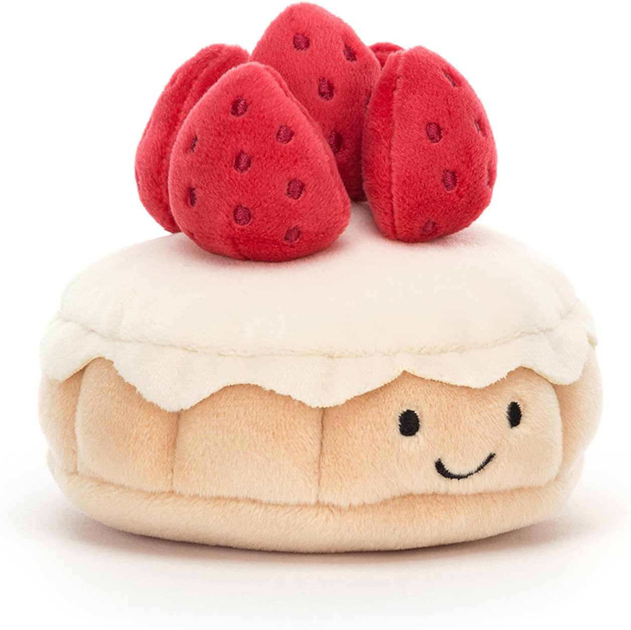 Jellycat Pretty Patisserie Tarte Aux Fraises Food Plush | Amazon (US)
