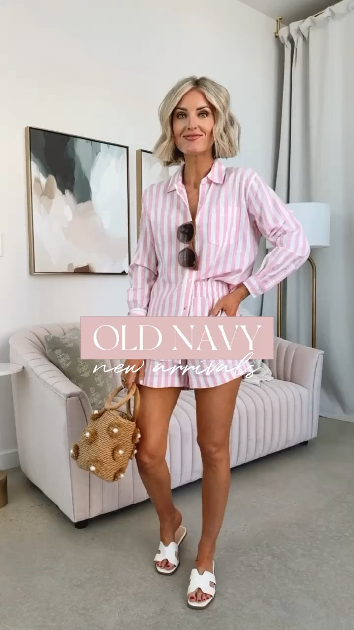 New arrivals for spring from Old Navy! I am wearing an XS in everything - the fit is true to size! 

Loverly Grey, Old Navy finds

#LTKsalealert #LTKstyletip #LTKSeasonal