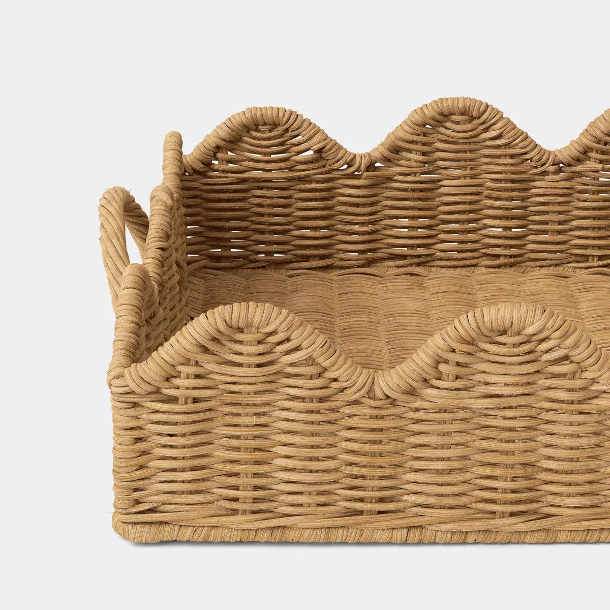 Scallop Edge Woven Tray - Threshold™ | Target