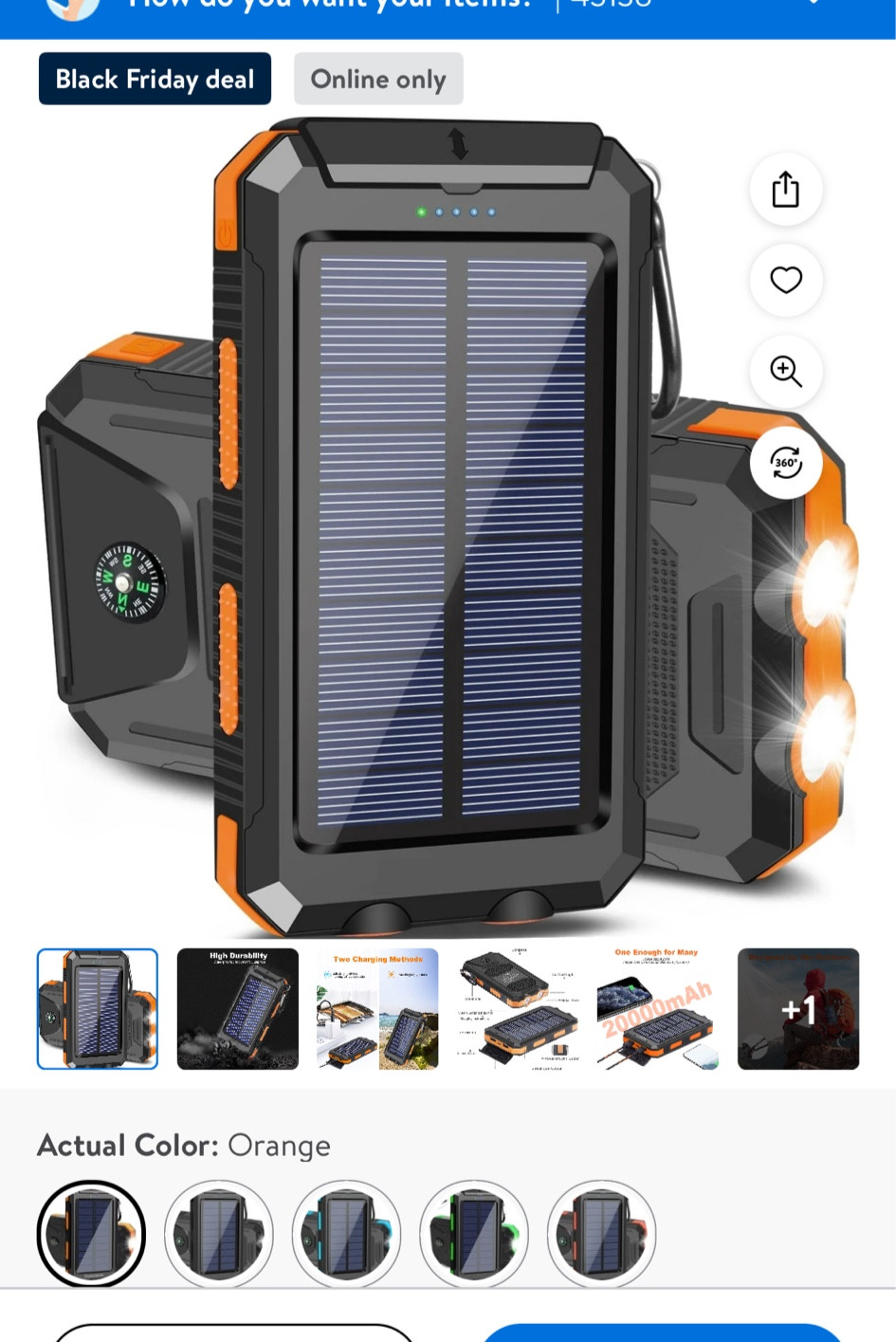 A good gift for the man in your life! Solar powered charging bank. #LTKgiftsformen

#LTKGiftGuide #LTKSaleAlert