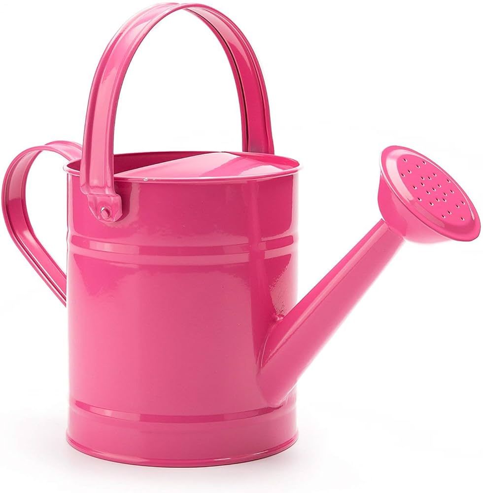 Sungmor 1.5 Liter Small Bright Pink Watering Can for Indoor Outdoor Plants, Cute Little Kids Gard... | Amazon (US)