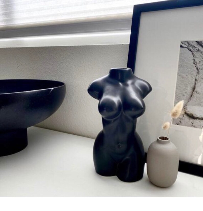 Large Ceramic Female Body Vase Nude Body Sculpture Vase | Etsy | Etsy (US)