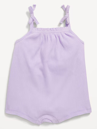 Tie-Bow One-Piece Romper for Baby | Old Navy (US)
