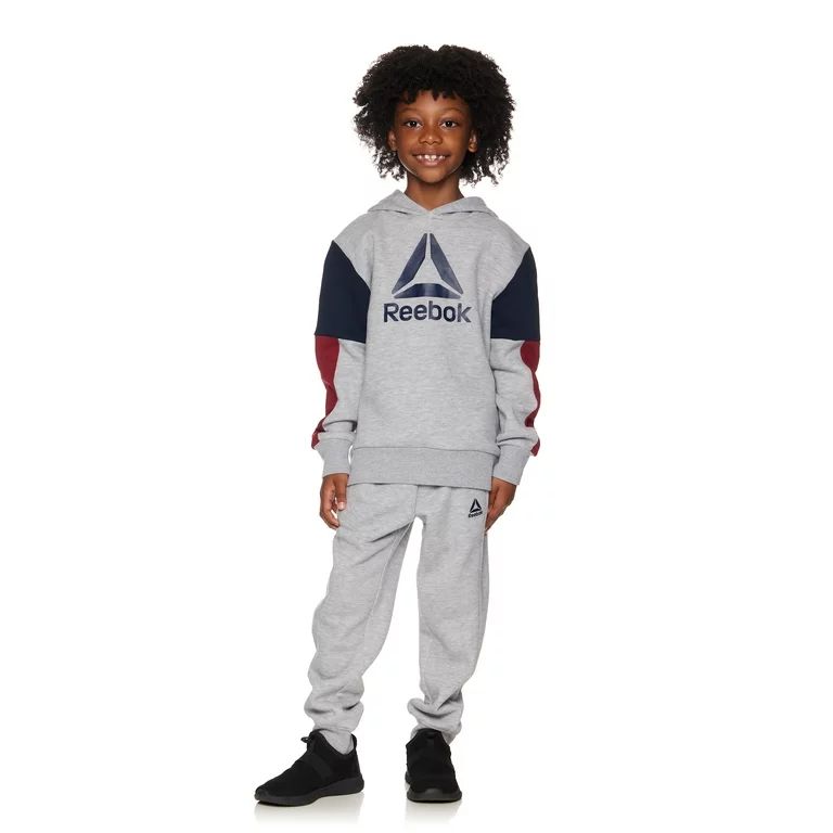 Reebok Boys Dream Team Hoodie and Joggers Set, 2-Piece, Sizes 4-18 | Walmart (US)