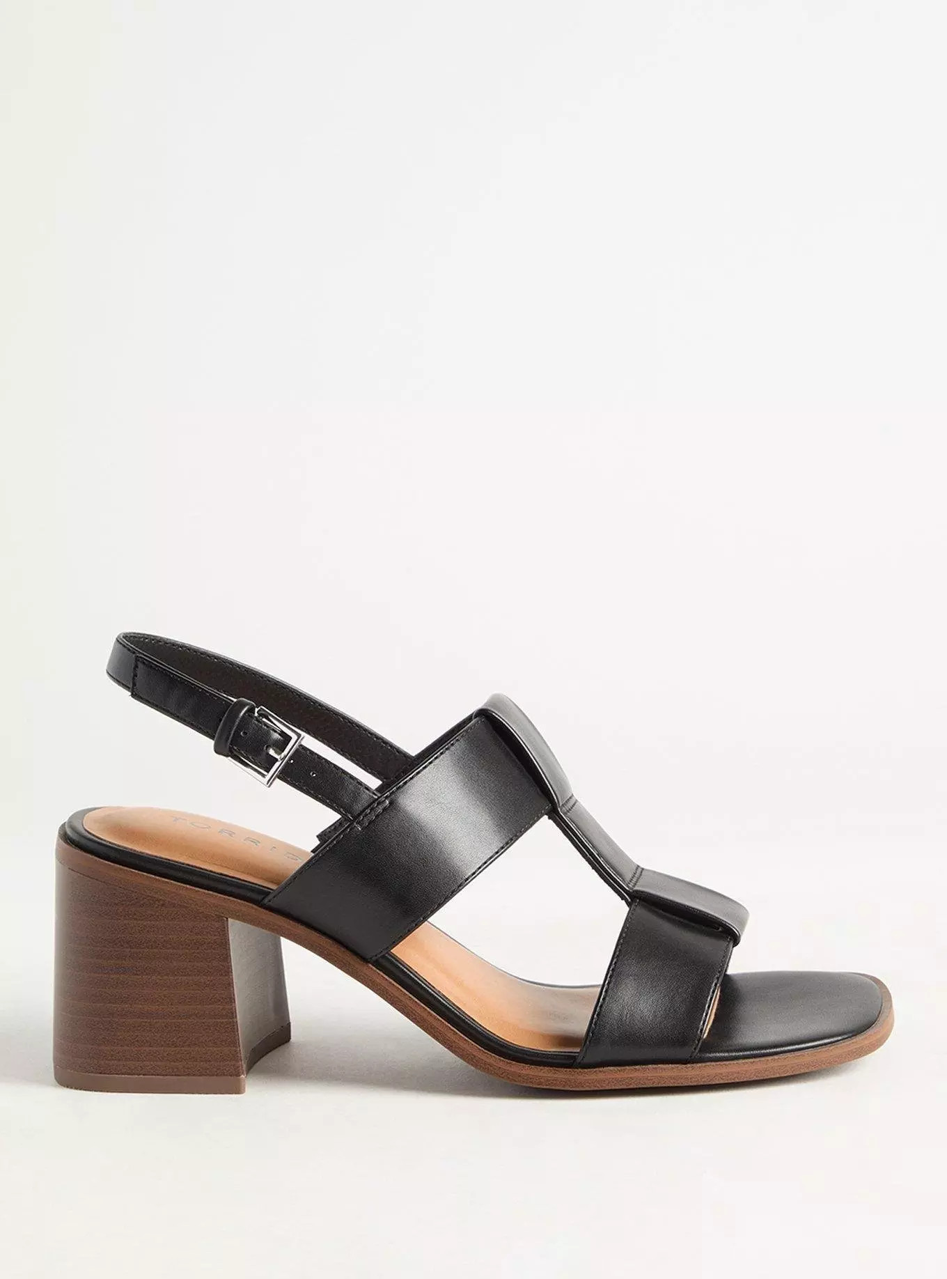 Double Strap Block Heel (WW) | Torrid (US & Canada)