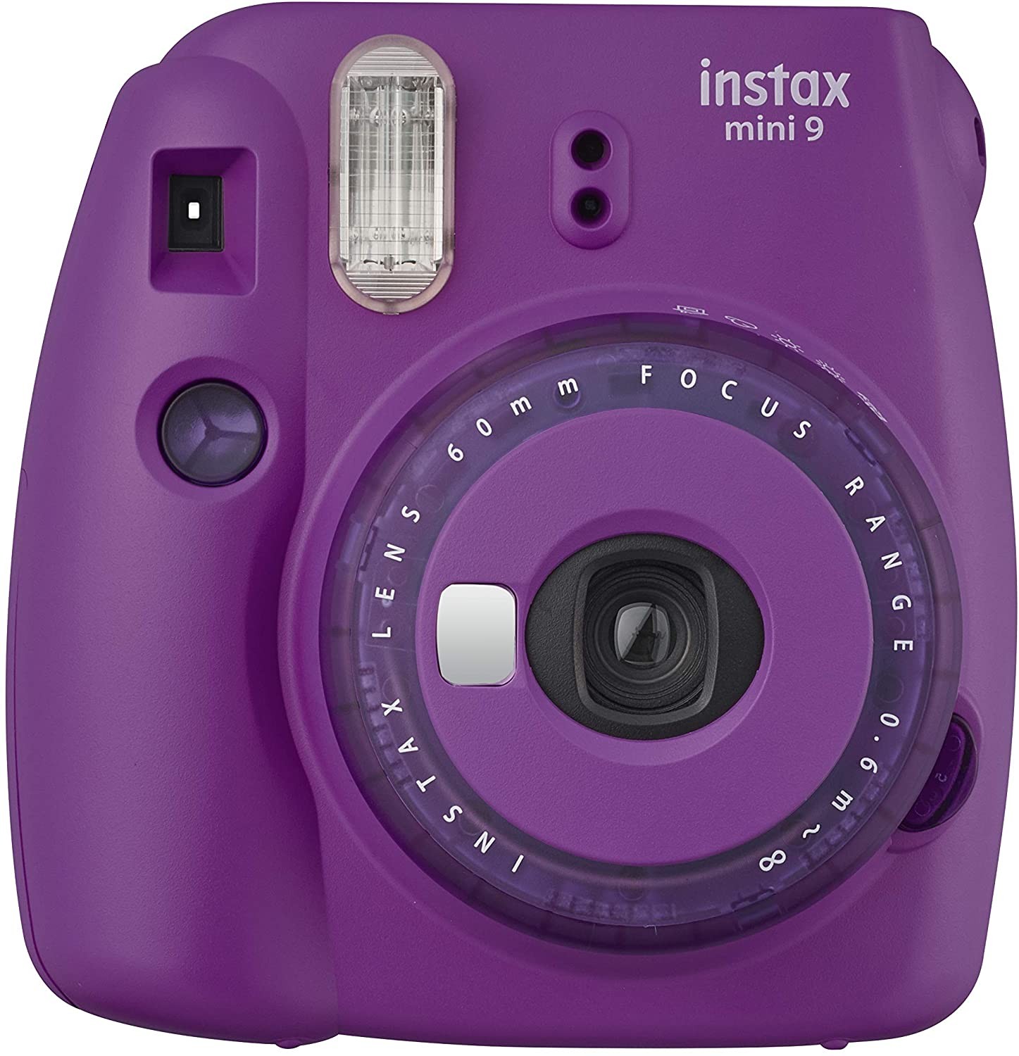 Fujifilm Mini 9 Instant Camera with Clear Accents (Purple) | Amazon (US)