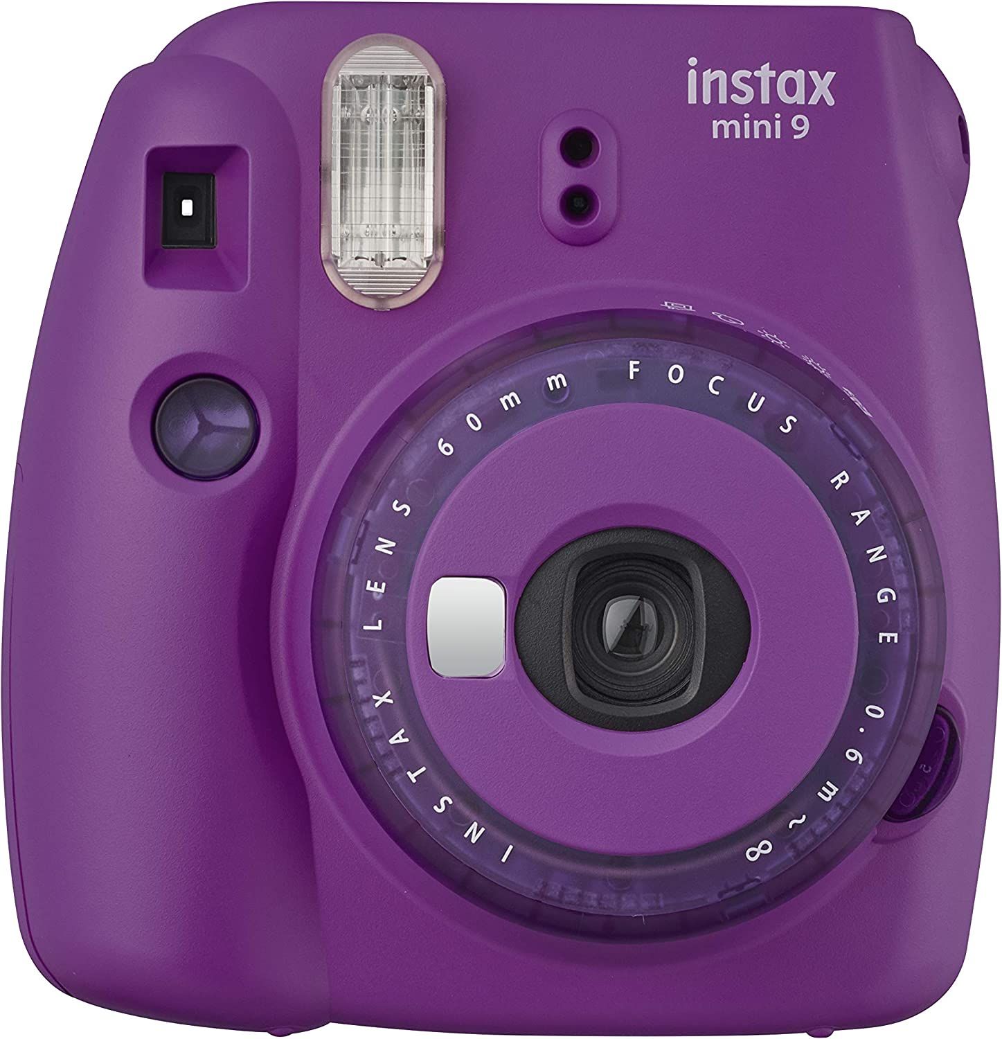Fujifilm Mini 9 Instant Camera with Clear Accents (Purple) | Amazon (US)