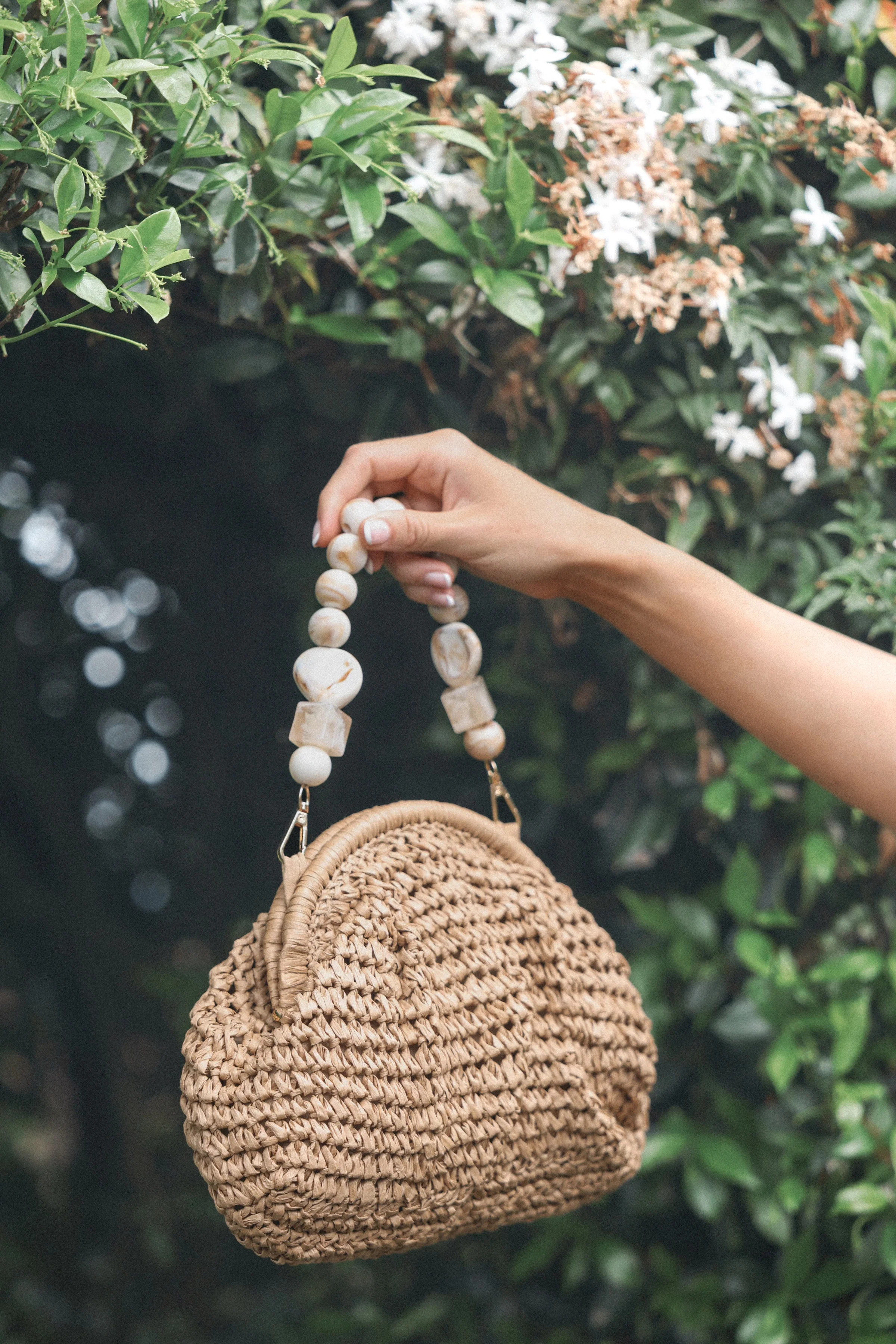 Elora Woven Bag - Tan | Petal & Pup (US)