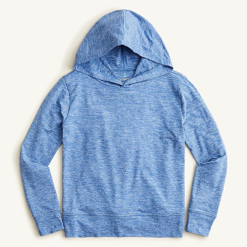 Boys' long-sleeve active hooded T-shirt | J.Crew US