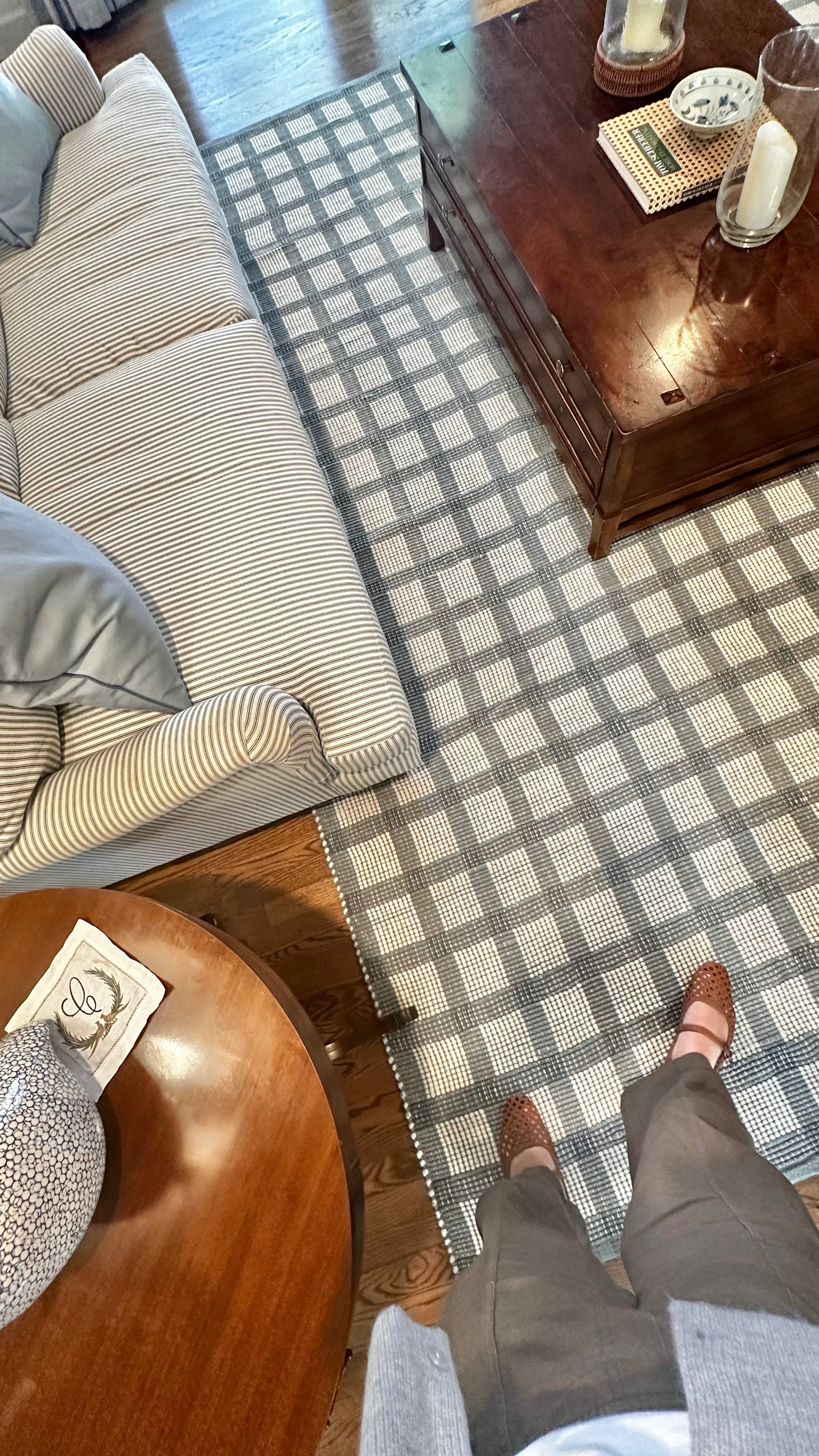 The Rug That Changed Everything! It’s amazing what a new rug can do for a room. This checkered Magnolia Home rug from Wayfair instantly brightened Mike’s den and made it feel both classic and modern. I love how the pattern feels a little masculine but still timeless—it’s the perfect foundation for the space.
✨ Wayfair’s 5 Days of Deals is happening now with up to 70% off and fast, free delivery on orders over $37!
@wayfair #Wayfair #WayfairPartner  

 

#LTKHome #LTKSaleAlert #LTKStyleTip