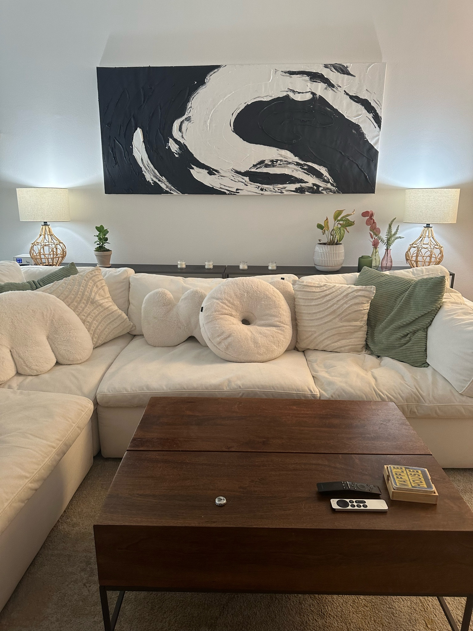 My living room stuff + more affordable options for the storage coffee table!!! Also couch is from city furniture