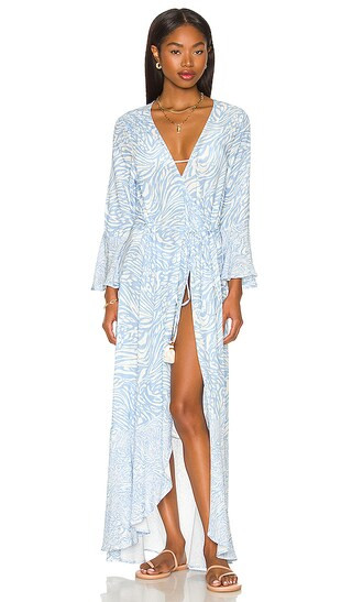 Lotus Dress in Iris Wild | Revolve Clothing (Global)