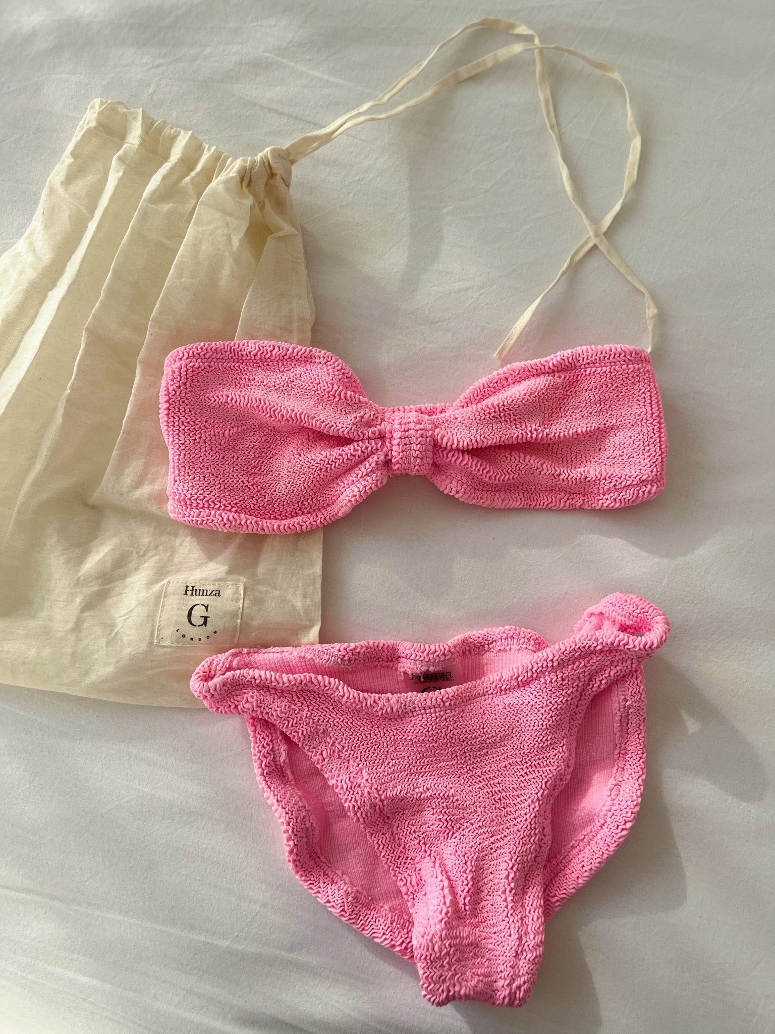 Can’t wait for summer to dive back in my Hunza G bikini. The best ones, universal size following my weight loss without having to change size and buy another one. The best price on internet linked #hunzag #hunzagbikini #bikini #maillotdebain #swimsuit

#LTKeurope #LTKSeasonal #LTKswim