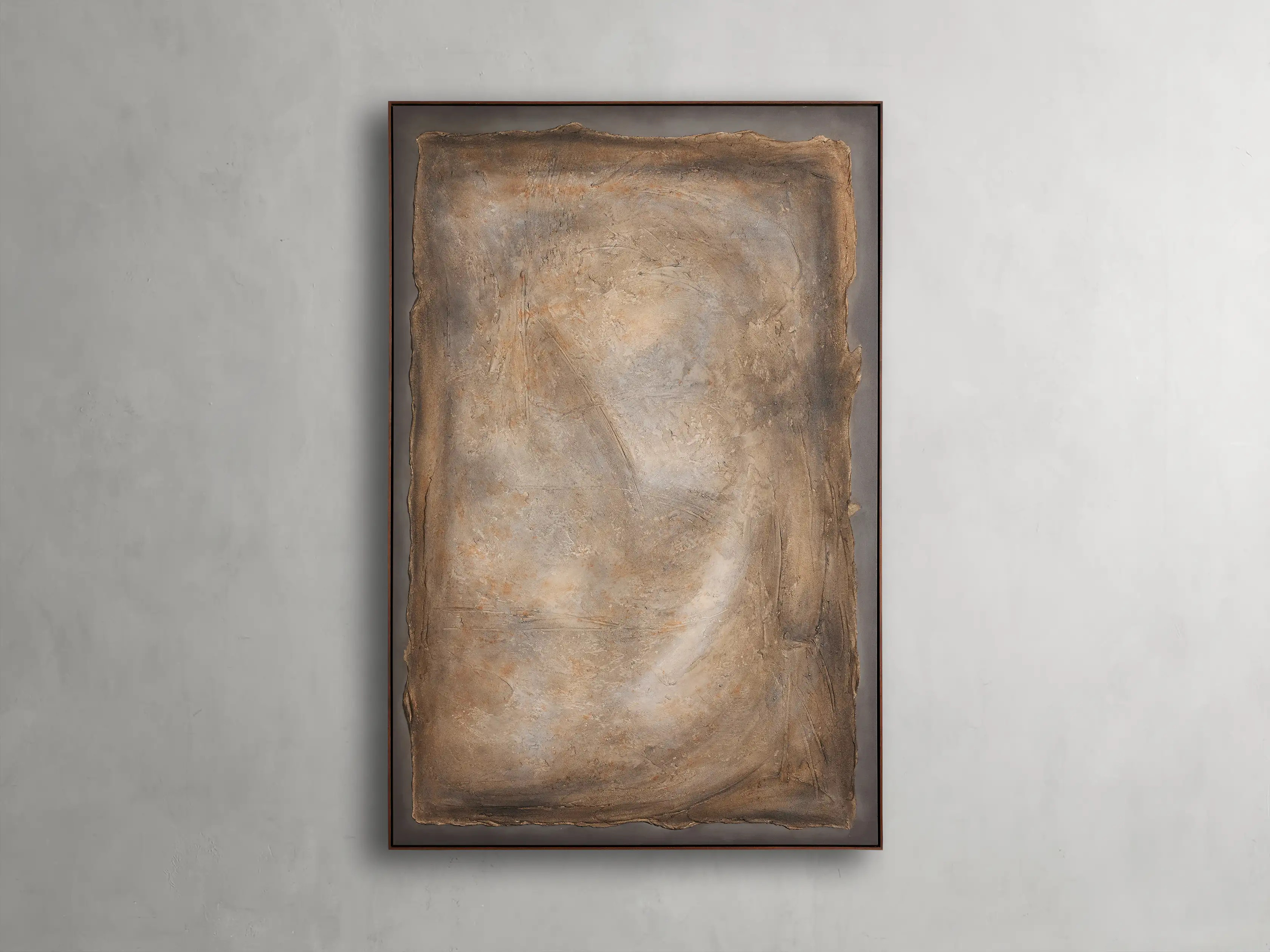 Hushed Earth Framed Print | Arhaus
