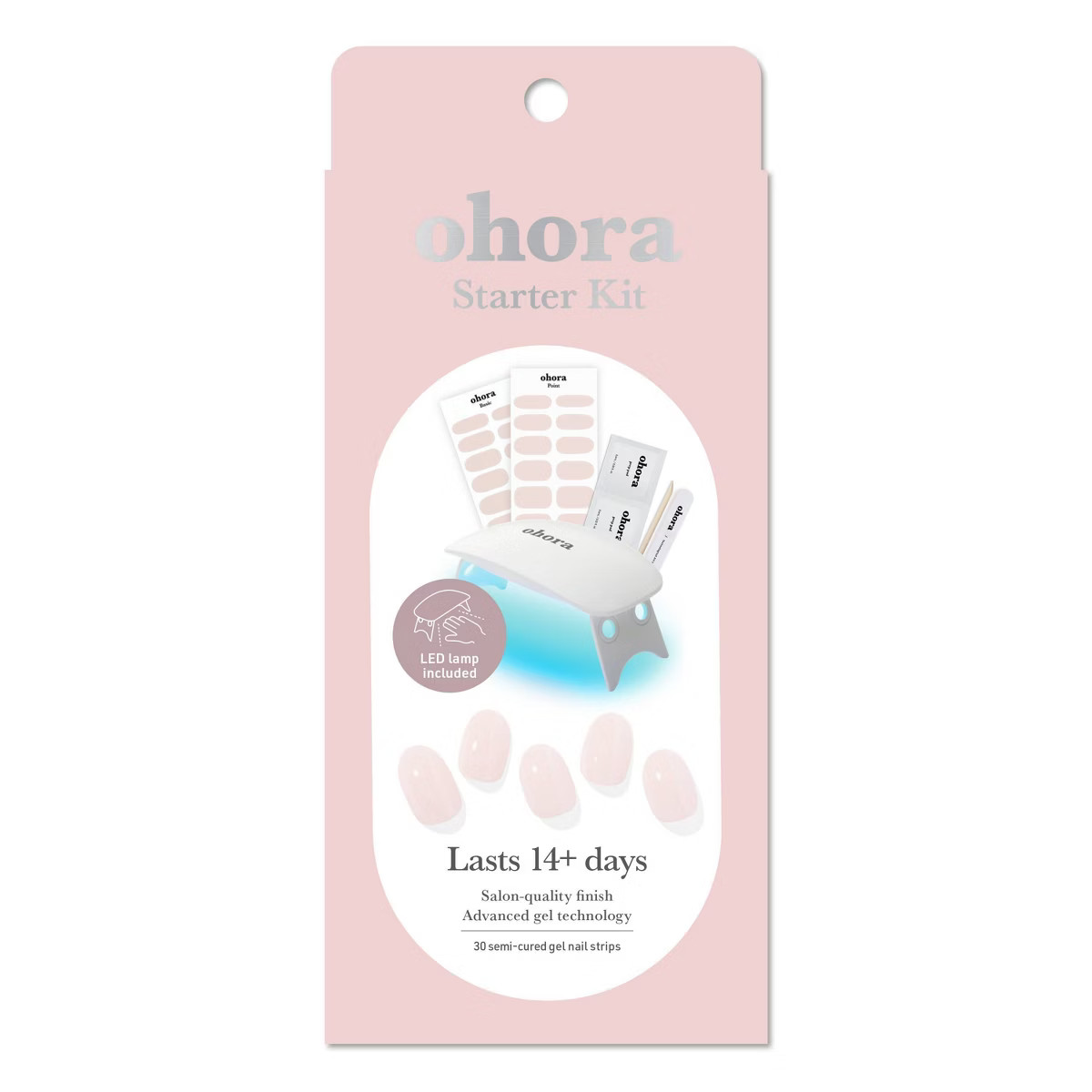 Ohora Gel Nail Art Starter Set - Cream Light - 30pc | Target
