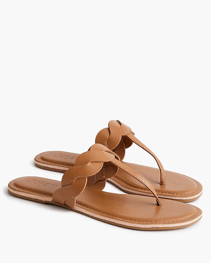 Twist flip-flops | J.Crew Factory