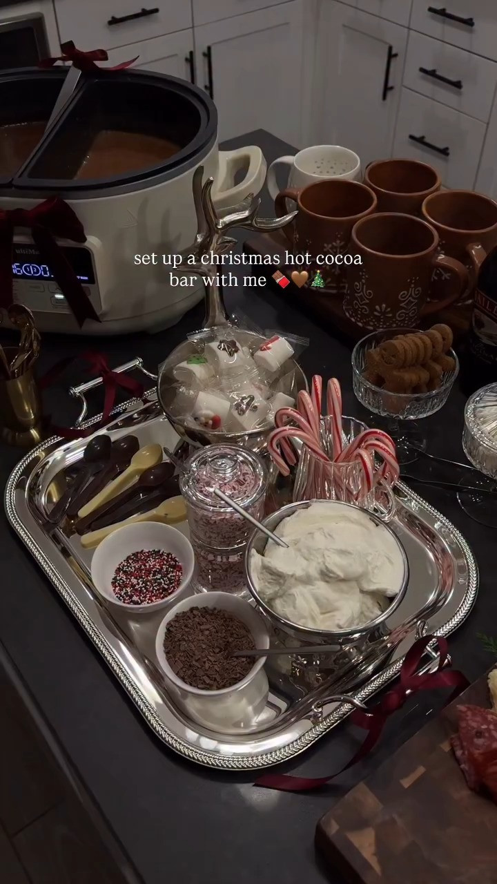Christmas Hot Cocoa Bar! 

 #LTKHoliday #LTKfoodie #LTKSeasonal