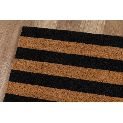 Park Hand Woven 30 in. x 18 in. Non-Slip Outdoor Door Mat | Wayfair North America