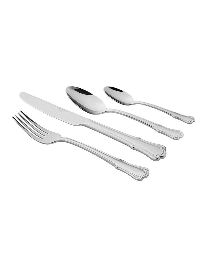Casa DomaniCastello Cutlery Set 24 Pieces Gift Boxed in Silver | Myer