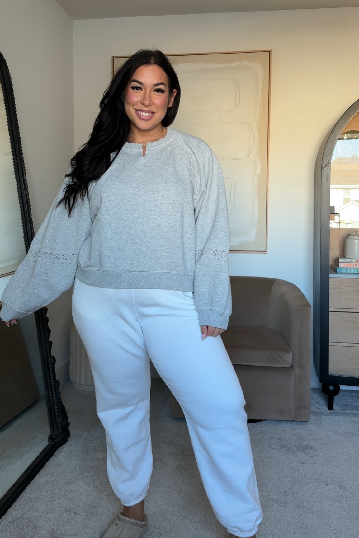 Aerie outfit idea, wearing a size large in everything!
-
-
-
casual outfit, midsize outfit, aerie loungewear, loungewear outfit, midsize style, work from home outfit, easy outfit

#LTKStyleTip #LTKMidsize