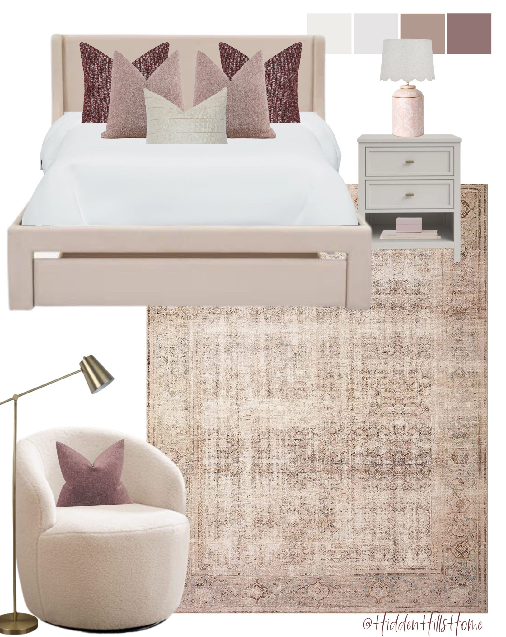 Bedroom, girls bedroom decor, home decor, cute girls bedroom mood board #girlsbedroom

#LTKsalealert #LTKhome #LTKkids