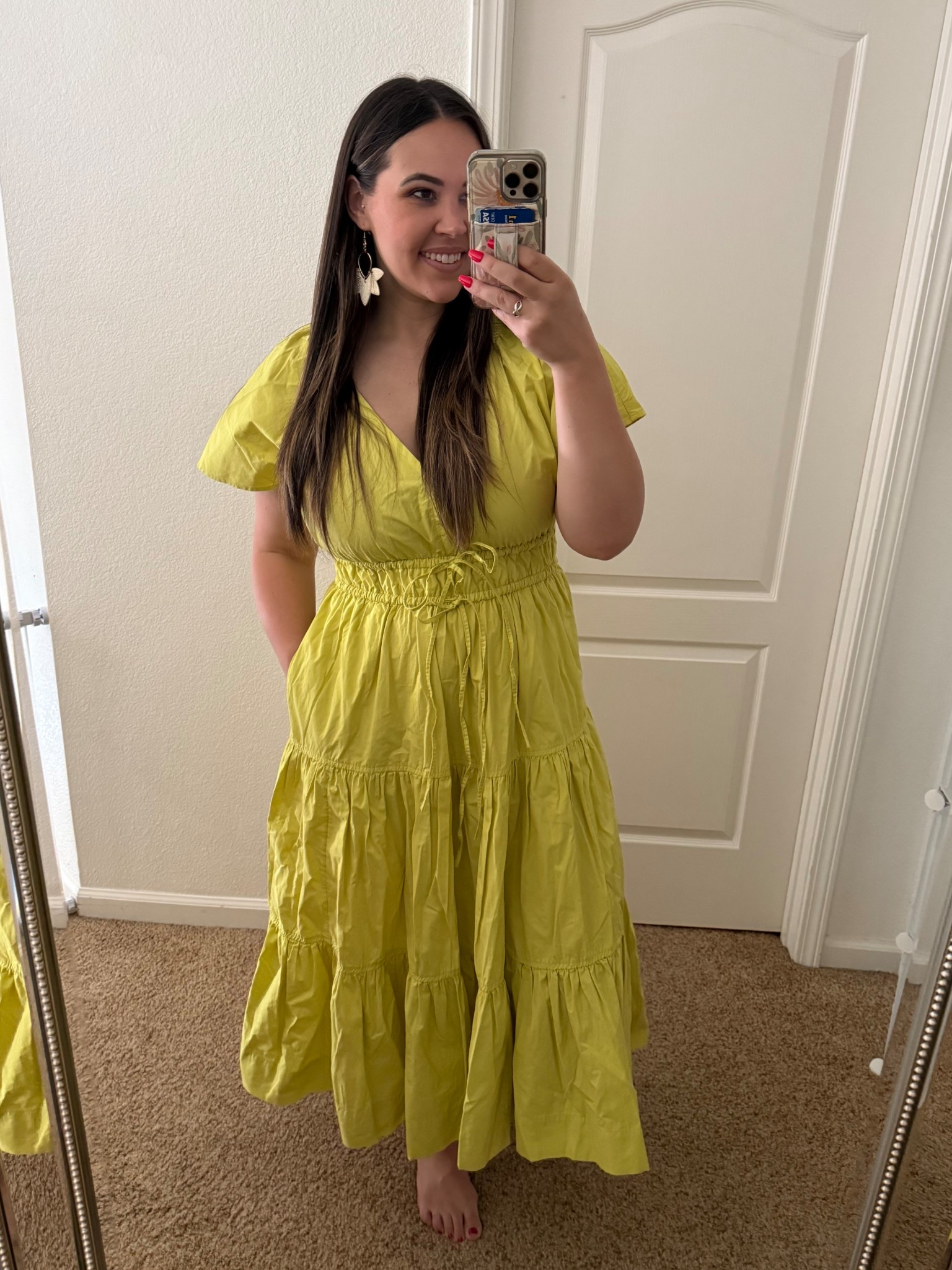 Free Assembly dresses sale!! 
This one is so flattering with the cinched waist and tiered ruffle detail
I’m in a size medium. If in-between sizes I would recommend going down. 
Works with  large chest too!  


#LTKMidsize #LTKFindsUnder50 #LTKSaleAlert