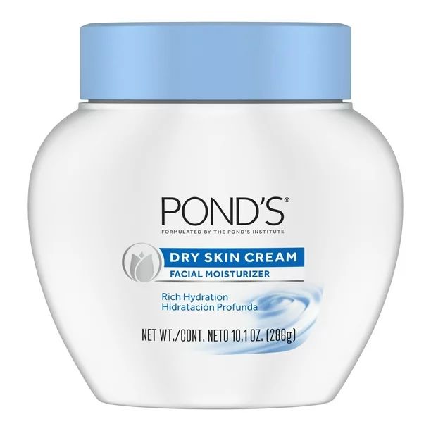 POND'S Dry Skin Cream Facial Moisturizer, 10.1 oz - Walmart.com | Walmart (US)