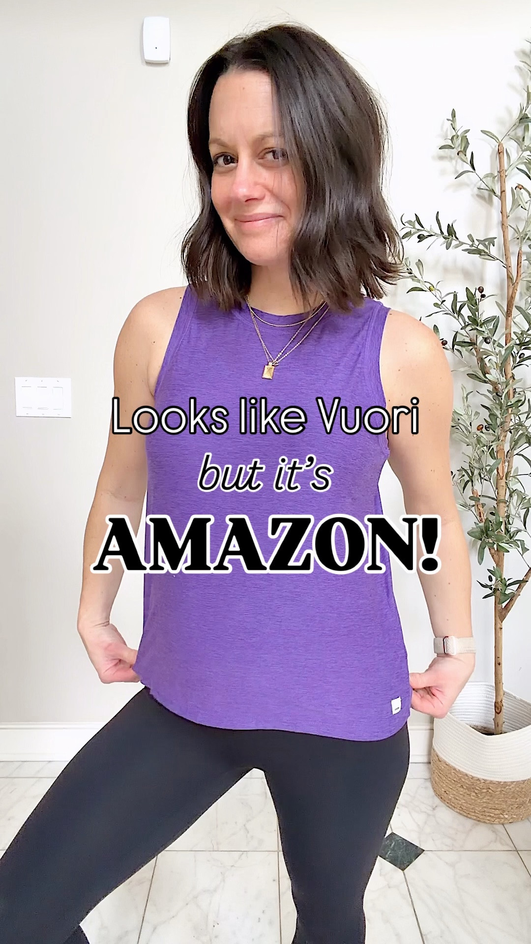 Look for less tanks from Amazon! Regular bra friendly! Runs true to size and comes in long or cropped version! I’m in the small.



#LTKOver40 #LTKfitnessgoals #LTKActive