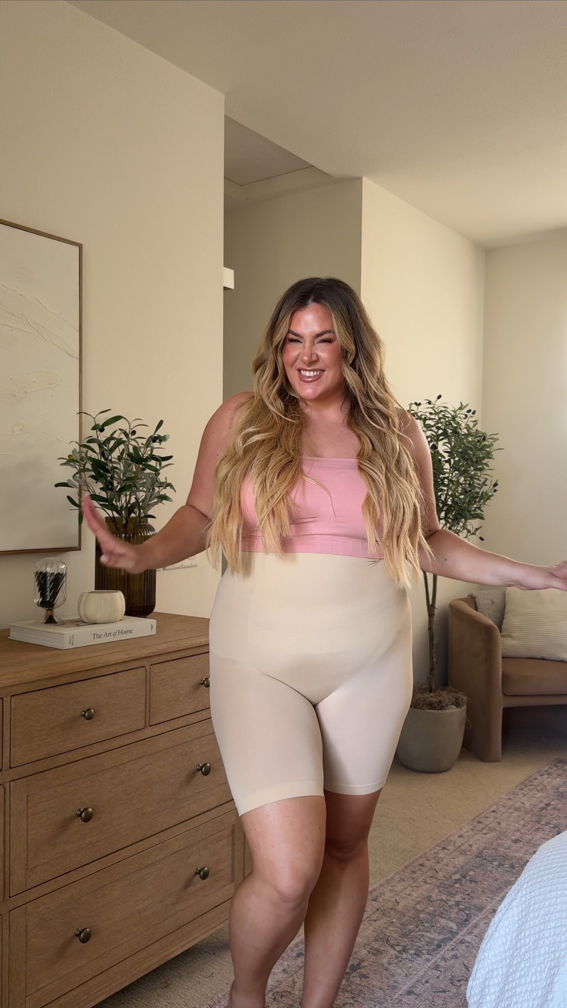 Shapermint everyday shaper shorts! wearing them in an xl!!

#LTKPlusSize #LTKMidsize #LTKWorkwear