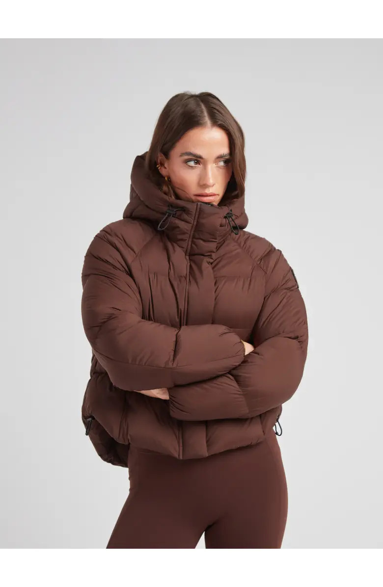 JACK1T Cloud Cropped Hooded Puffer Jacket | Nordstrom | Nordstrom