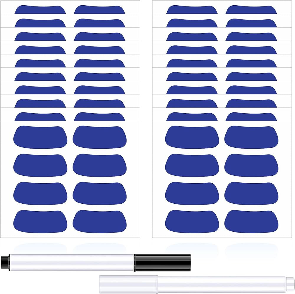 160 Pieces Sports Eye Black Stickers for Kids Football Eye Black Lettering Softball Baseball Face... | Amazon (US)