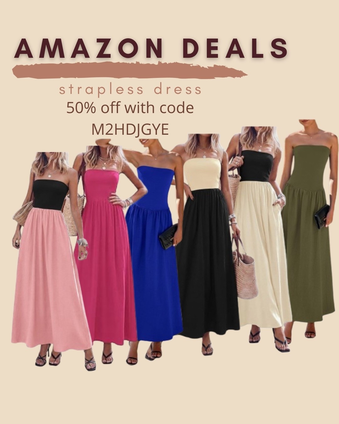 $15 ends 4/5

Amazon fashion
Amazon deals
Strapless dress


#LTKSaleAlert