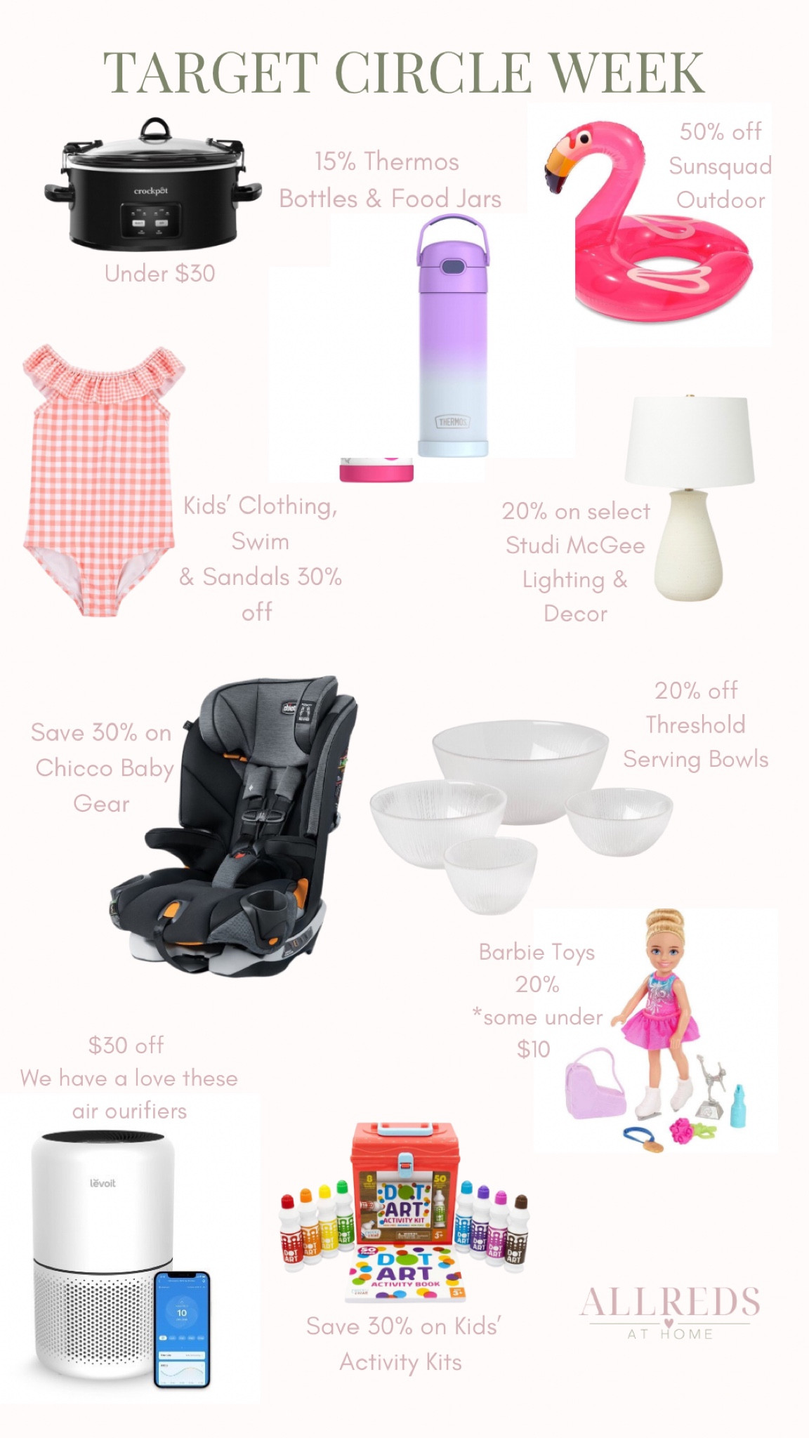 Target Circle Week kicks off this week with so many amazing deals!! You don’t want to miss these! 

#LTKFind #LTKsalealert