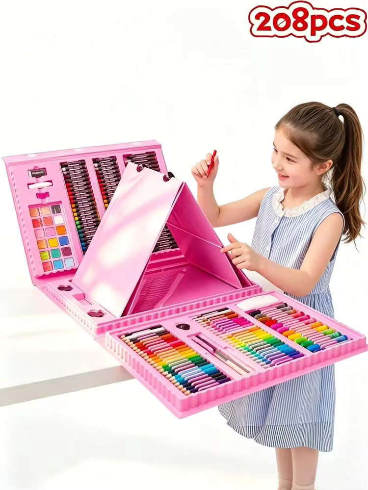 208/150/86pcs Painting Set, Kids Paintbrushes, Includes Watercolor Pen Set, Painting Tools Set, C... | SHEIN
