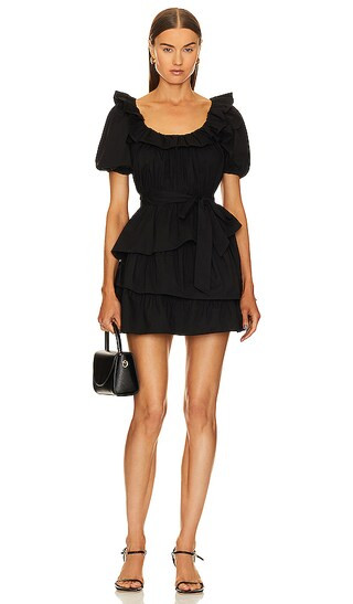 Christa Mini Dress in Black | Revolve Clothing (Global)